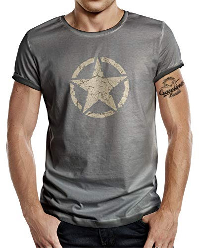 Gasoline Bandit US Army T-Shirt: USA Flag Vintage Air Force
