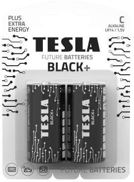Tesla Piles C Black+ Lr14 - 2 Pcs