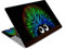 RUYIDAY Laptop-Aufkleber für Netbook, 12-15,6 Zoll, Multicolored, Tierdruck, Kratzfest, Fleckenbeständig, PVC, für Toshiba Hp Samsung Dell Apple Acer Lenovo Sony Asus Laptop Notebook (Igel)