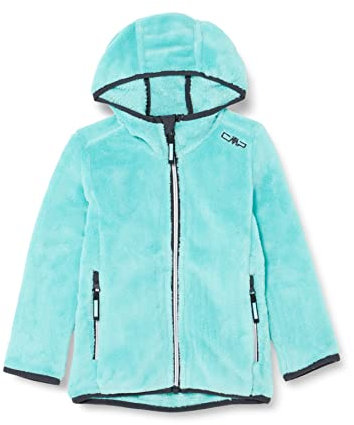 CMP, Kid Gjacket Fix Hood, Girl, Acqua-Titanio, 104