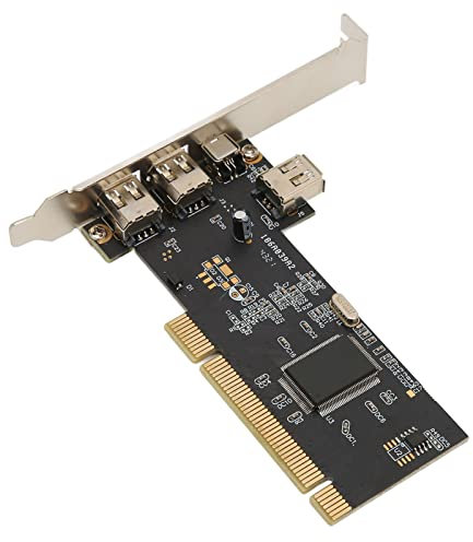 Tarjeta Firewire 1394 PCI Express, Tasa de Transferencia de Datos de 400 200 100 MBps, 7 Puertos Que Cumplen con La Especificación IEEE 1394 Openhci, Enlace Dúplex Completo para Escritorio DV
