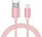 MOBISTAR iPhone Charger Cable - 3M/10FT, 3A Fast Charging Nylon Braided Cable for iPhone 14/13/12/11 Pro Max/XR/XS/X/8/7/6s Plus/5s/SE 2020 (Rose Gold)