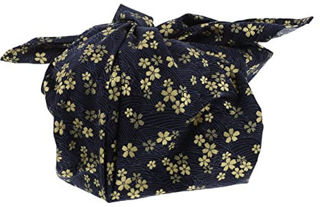 HAPINARY 1 Japanisches Wickeltuch Bento-Wickeltuch Tragetasche aus Geschenkpapier desk pad händehandtücher Retro-Tischdecke Vintage-Tischdecke japanisches verpackungstuch