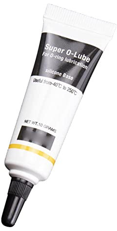 Pnuokn Graisse silicone étanche pour joints toriques et tube de graisse de silicone résistant aux basses températures de 9,9 g pour joints toriques