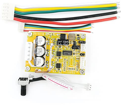 JIVIMOCO 1 Pcs DC 5-36 V 350 W BLDC Triphasé Brushless (Avec Hall) Contrôleur Moteur Brushless Capteur Moteur Pilote