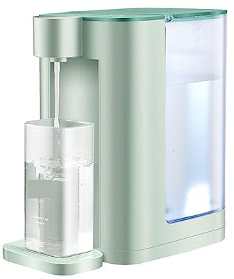 Generic Instant Hot Water Dispenser, 3L Desktop, Countertop, Green, Plastic, Solid Color, Electric Water Dispenser, Top Load, 100°C, 3L Capacity, 200x142x260mm, 2000W, 50Hz
