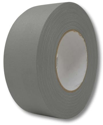 gws Rohgewebe Gewebeband 21541 – 50m x 50mm, grau – Perfektes Gewebeband für Reparaturen, Verpackungen und Kabelschutz – stark haftend, flexibel, UV-beständig, ideal für Bau und Werkstatt
