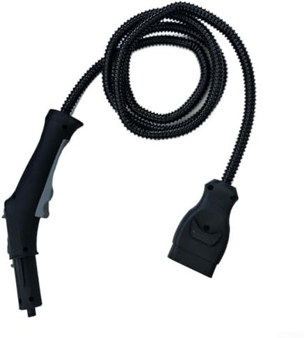 Tubo di ricambio per Karcher per pulitori a vapore, 2,5 m, adatto per SC5, SC5800C, per SG 4/4, con maniglia e interruttore, tubo 4.322-046.0 4.322-047.0 SC5 / per SG 4/4 ect