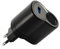 OBEST Adaptateur Allume-Cigare Prise Secteur,Transformateur 220V 12V Allume Cigare AC vers CC,Convertisseur 220V 12V,Prise USB 5V 1A,pour Voiture, Camionnette, Camion (1 A)