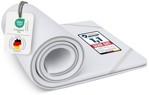 OnlyDreams – 7-Zonen Matratzen Topper 180x200cm | ergonomischer Kaltschaum | 2in1 Härtegrad |Hypoallergen und waschbarer Bezug | rutschfest | Memory Effekt | Höhe 5cm | Oeko-TEX®