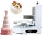 Máquina para untar pasteles, pulidora ajustable para pasteles, glaseado eléctrico para pasteles, herramientas para hornear pasteles de cumpleaños de 4 a 12 pulgadas, herramientas para alisar