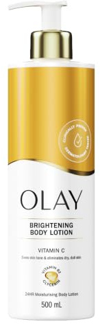 Olay Vitamina C Loción Corporal Hidratante e Iluminadora, 500ml