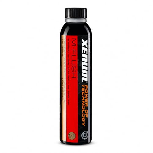 Xenum M-Flush Limpiador Interno de Motor 350 ml | Limpieza del Sistema de Lubricación Antes del Cambio de Aceite | Sin Disolventes | Diésel y Gasolina | Aceites Minerales, Semisintéticos y Sintéticos