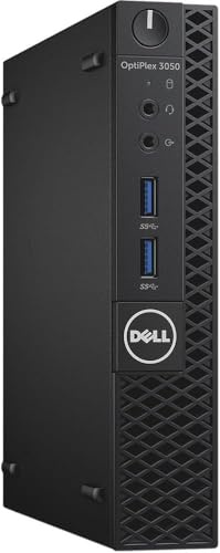 Dell Optiplex 3050 Mini PC Computer, Intel Core i7-7700T, 16 GB di RAM, SSD da 512 GB, Wi-FI, Bluetooth, tastiera US QWERTY, Windows 11 Pro (ricondizionato)