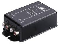 IMG Stageline MPR-6 Mikrofonvorverstärker zum Anschluss von bis zu 2 Mikrofonen an einen Line-Eingang, schwarz