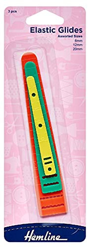 Hemline Einziehhilfen für Elastikbänder in verschiedenen Größen 6 mm, 12 mm und 20 mm