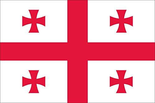 flaggenmeer® Flagge Georgien 80 g/m² ca. 60 x 90 cm