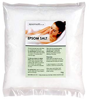 Epsom Salts (Medical Grade) 1kg Pack - Free Next Day Delivery