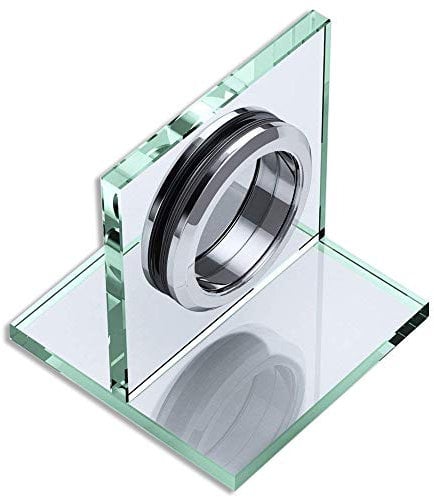 doporro Tirador Redondo Cromado para Puerta Corredera y Mampara de Ducha, Acero Inoxidable, Fácil de Instalar – TK003