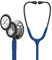 3M Littmann Stéthoscope de Surveillance Classic III, Tubulure Bleu Marine, Édition Miroir, 69 cm, 5863