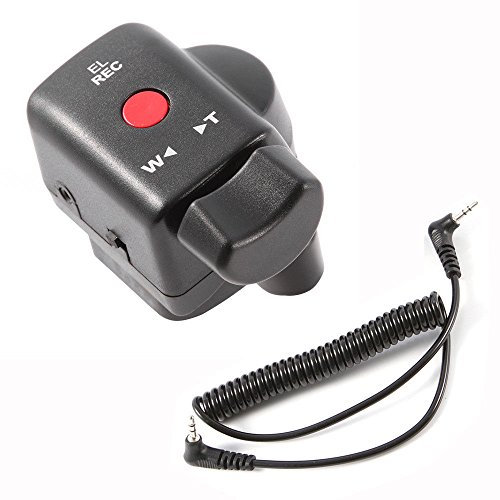 FocusFoto Pro Camcorder Zoom Commander Controllo & Video Registrazione Telecomando con 2.5mm Jack Spring Cable per Sony Panasonic Lanc