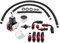 KIMISS Universal Einstellbarer Kraftstoffdruckregler Kit Öl 0-100psi Gauge AN 6 Fitting End