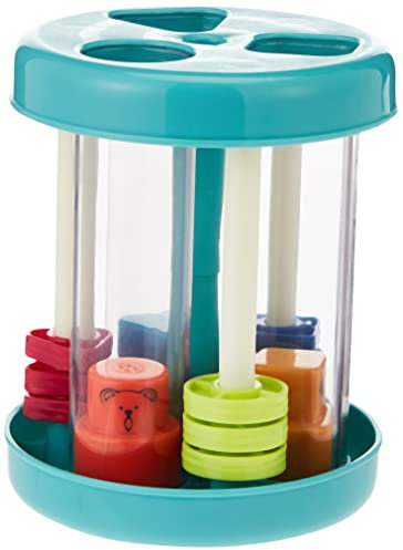 Battat Babyspielzeug Motorikspielzeug mit Formen Steckspiel und Geräuschen – Activity Center Baby, Lernspielzeug – Spielzeug ab 18 Monate