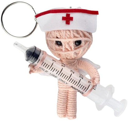 Freak Scene Voodoo Püppchen - Krankenschwester - Voodoopuppe - Schlüsselanhänger