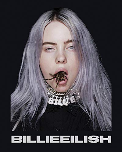 Billie Eilish Leinwand, Mehrfarbig, 40 x 50 x 3, 8 cm