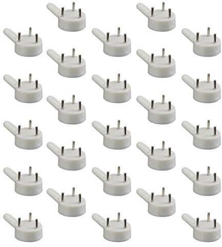 EXCEART 100Pcs Bilderhaken Zum Nageln Unsichtbare AufhäNger FüR Bilderrahmen, Spurlos, Starke TragfäHigkeit