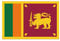 Stormflag Sri Lanka-Flaggen, 90 x 150 cm, Polyester-Seide, 90 g, doppelt genäht