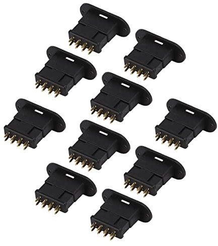 10 Pares MPX Enchufe de 8 Pines Buen Rendimiento de Contacto Enchufe MPX Conector Macho Hembra Conector de Batería RC