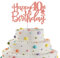 Happy 40th Birthday Cake Topper in Glitter Card,Happy Birthday Cupcake Toppers Rose Gold 40th Birthday Party Decor,Glitter Cake Decoration for Birthday Anniversary Party Decorations(40th,Rose Gold)