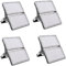 Sararoom 200W Strahler Außen, Superhell 20000LM Scheinwerfer, IP65 Wasserdicht Flutlicht 3000K Warmweiß, für Garten Terrassen Hof Garage Sportplatz, 4er-Pack