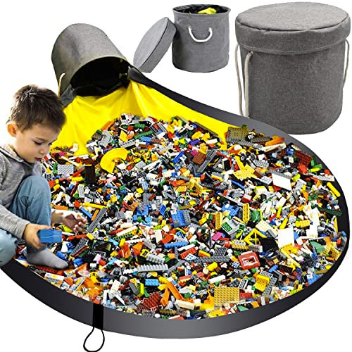 Spielmatte Aufbewahrungstasche Spielzeug Aufbewahrung Teppich 19556