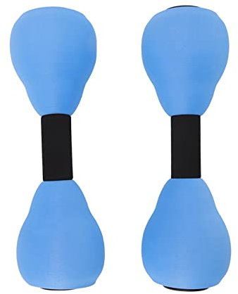 Fdit 2 Stück Wasser Schwimmende Kleine Hanteln, Schwimmende Eva-Hantel-Übungshanteln Wasserübungsutensilien für Pool-Fitness und Wassergymnastik