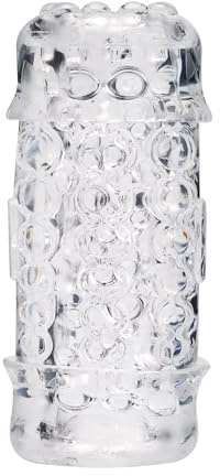 THE HANDY Mermaid-Kollektion Pearl, Masturbator für Männer, Noppen-Sleeve für Stroker für realitätsnahe Stimulation, 12,5–13,5 cm H x 2,1–2,6 cm ø