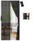 YRH Magnetic Fly Screen Door with Stay Open Buckles - Heavy Duty Self-Sealing Mesh, No Drill Installation,Powerful Magnets,Full Frame Magic Tape (80x200 cm, Black)