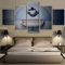 Leinwanddrucke,Modulare Wandkunst Wandaufkleber,5 Teiliges Wandbild, Eishockey-Torwart Ohne Rahmen: 200 X 100 Cm Wohnzimmer, Schlafzimmer, Büro, Hotel, Wandkunst, Wandbild, Poster, Foto, Heimdekorati