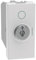 BTICINO MatixGO 1 modulo Bianco JW4012 Interruttore 2P 10 AX, 250Vac a chiave