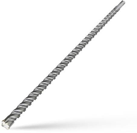 CSOOM Punta per trapano SDS Plus, 14 x 600 mm, professionale, ideale per foratura su pietra, cemento, pietra naturale, muro di mattoni