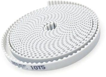 Pangocho Offener Zahnriemen T5 offener Synchronriemen, Breite 6/10/15/16/20/25/30 mm, Polyurethan-Stahl, PU, ​​T5 offener Zahnriemen, 3D-Drucker(5Meters,16mm)