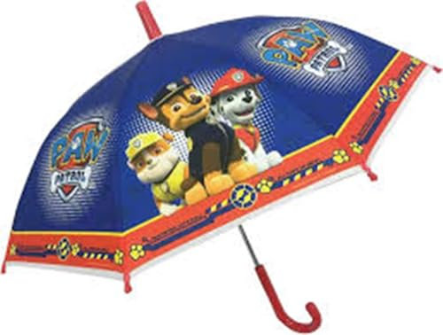 Nickelodeon Paw Patrol Dome Umbrella Kids PVC Windproof Umbrella Brolly 45CM