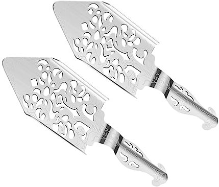 OKUMEYR 8pezzi Cucchiaio Per Assenzio Inossidabile Di Accessorio Per Bar Con Design Svuotato Per Preparare Assenzio e Cocktail Facile Da Pulire e Riutilizzabile