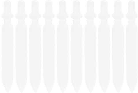 Veemoon Pointe De Rechange Pour Feutres Acryliques 0.7 Mm - 10 Pièces Pointe En Nylon Pour Stylos À Peinture Rechargeables Accessoires Bureau Maison École