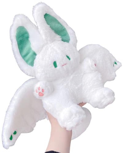 Häschen Stofftier - Entzückendes -Design-Kaninchen-Plüschtier-Häschen-Spielzeug | 13,7-Zoll-realistisches pelziges Kaninchen-Plüschtier, das Kissen umarmt, , gefüllte Geschenkpuppen für Kinder, , Mädc