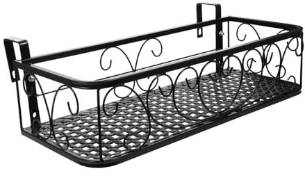 DECHOUS Elegant Flowerpot Hanging Tool Window Plant Stand Balcony Planter Adds Decorative Touch to Your Home for Gardening Lovers