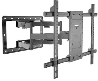 DRJBBODVQ Colgador de TV Ultrafino 85 86 90 Soporte Integrado Giratorio telescópico de 98 Pulgadas H10