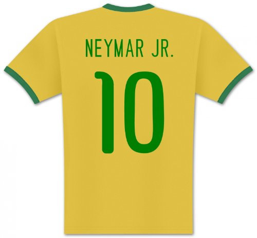 World of Football Player Shirt Brasilien Neymar - L