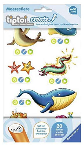 Ravensburger tiptoi Create Sticker Meerestiere